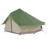 Tipi sátor tetővel zöld 700 x 700 x 395 cm poliészter és acél