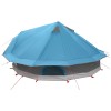 Tipi sátor tetővel kék 700 x 700 x 395 cm poliészter és acél