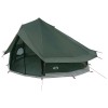 Tipi sátor katonai zöld 700 x 700 x 395 cm poliészter és acél