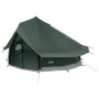 Tipi sátor katonai zöld 700 x 700 x 395 cm poliészter és acél