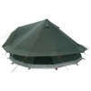 Tipi sátor katonai zöld 700 x 700 x 395 cm poliészter és acél