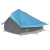 Tipi sátor tetővel kék 800 x 800 x 430 cm poliészter és acél
