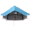 Tipi sátor tetővel kék 800 x 800 x 430 cm poliészter és acél