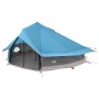Tipi sátor tetővel kék 800 x 800 x 430 cm poliészter és acél