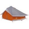 Tipi sátor tetővel szürke és narancs 800 x 800 x 430 cm