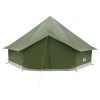 Tipi sátor olajzöld 500 x 500 x 300 cm poliészter és acél
