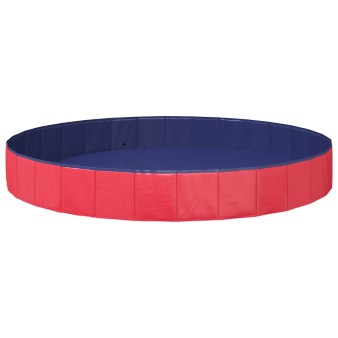 Gyerekmedence piros ø300 x 38 cm vastag pvc és mérnöki fa