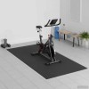 Sportvédő matrac fekete 150 x 75 x 0,6 cm magas sűrűségű pvc
