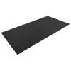 Sportvédő matrac fekete 150 x 75 x 0,6 cm magas sűrűségű pvc
