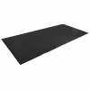 Sportvédő matrac fekete 200 x 90 x 0,6 cm magas sűrűségű pvc