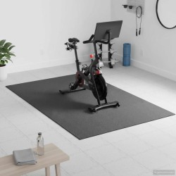 Sportvédő matrac fekete 183 x 122 x 0,6 cm pvc