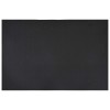 Sportvédő matrac fekete 183 x 122 x 0,6 cm magas sűrűségű pvc