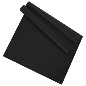 Sportvédő matrac fekete 183 x 122 x 0,6 cm magas sűrűségű pvc