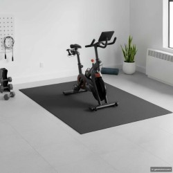 Sportvédő matrac fekete 213 x 152 x 0,6 cm pvc