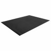 Sportvédő matrac fekete 213 x 152 x 0,6 cm magas sűrűségű pvc