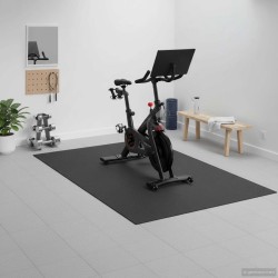 Sportvédő matrac fekete 243 x 152 x 0,6 cm pvc