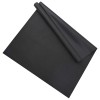 Sportvédő matrac fekete 243 x 152 x 0,6 cm magas sűrűségű pvc