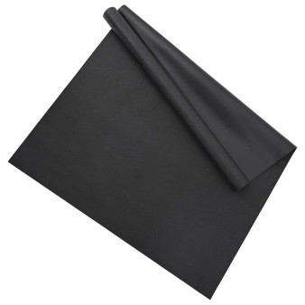 Sportvédő matrac fekete 243 x 152 x 0,6 cm magas sűrűségű pvc