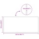 Sportvédő matrac fekete 243 x 152 x 0,6 cm pvc