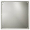 Kerti cserép 2 db ezüst 35 x 35 x 35 cm rozsdamentes acél