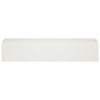 Kerti cserép 2 db fehér 80 x 20 x 20 cm hidegen hengerelt acél