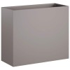 Kerti cserép 2 db rozsdás 50 x 20 x 40 cm időjárásálló acél