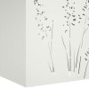 Kerti cserép 2 db fehér 50 x 30 x 75 cm hidegen hengerelt acél