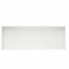 Kerti cserép 2 db fehér 80 x 30 x 49 cm hidegen hengerelt acél