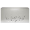 Kerti cserép 2 db ezüst 100 x 20 x 49 cm rozsdamentes acél