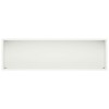 Kerti cserép 2 db fehér 100 x 30 x 49 cm hidegen hengerelt acél