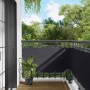 Erkély szúnyogháló fekete 75 x 200 cm pu bevonatos oxford alu