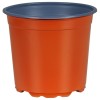 Virág cserép 50 pcs terrakotta ø 15 x 13 cm műanyag