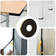 Öntapadó habszalag 10 pcs fekete 10mm x 10m cr hab