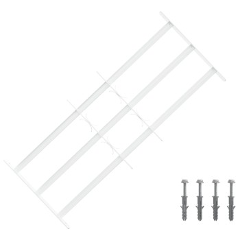 Ablakokhoz készült biztonsági rács, 3 keresztléccel 3 pcs