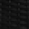 Magasított ágy trellis-szel és tetővel fekete 163 x 40 x 144 cm