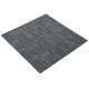 Szőnyegcsempe égszínkék 50 x 50 cm 36 pcs pp és bitumen