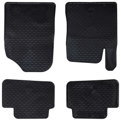 Autószőnyeg 4 pcs fekete tpe