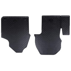 Autószőnyeg 2 pcs fekete alkalmas mercedes sprinter höz tpe