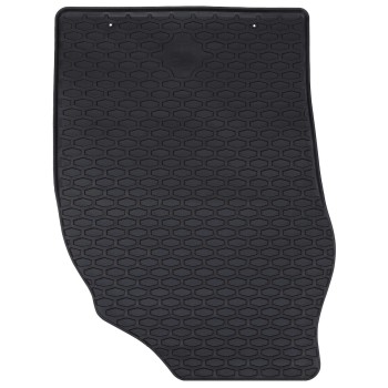 Autószőnyeg 4 pcs fekete gumi