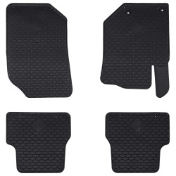 Autószőnyeg 4 pcs fekete tpe