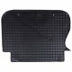 Autószőnyeg 4 pcs fekete alkalmas vw caddy bs gumi