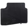 Autószőnyeg 4 pcs fekete i30 limousine-hoz 2007-2011-ig gumi