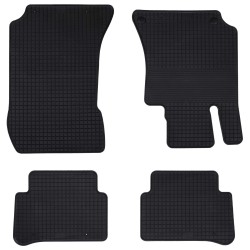 Autószőnyeg 4 pcs fekete mercedes e 09-16 hozyó gumi