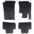 Autószőnyeg 4 pcs fekete megfelelő glc , eqc számára gumi