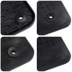 Autószőnyeg 4 pcs fekete gumi