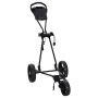 Golf kocsi fekete 95 x 60 x 130 cm vas