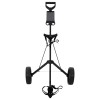 Golf kocsi fekete 66 x 65 x 112 cm vas