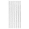 Rovar függöny chenille világosszürke és fehér 100 x 230 cm