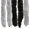 Rovar függöny chenille szürke és fekete 56 x 200 cm 100% pp