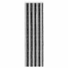 Rovar függöny chenille szürke és fekete 56 x 200 cm 100% pp